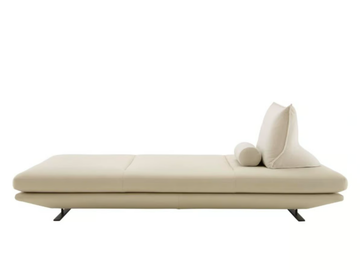 PRADO - Upholstered fabric bench with back by Ligne Roset - view 2